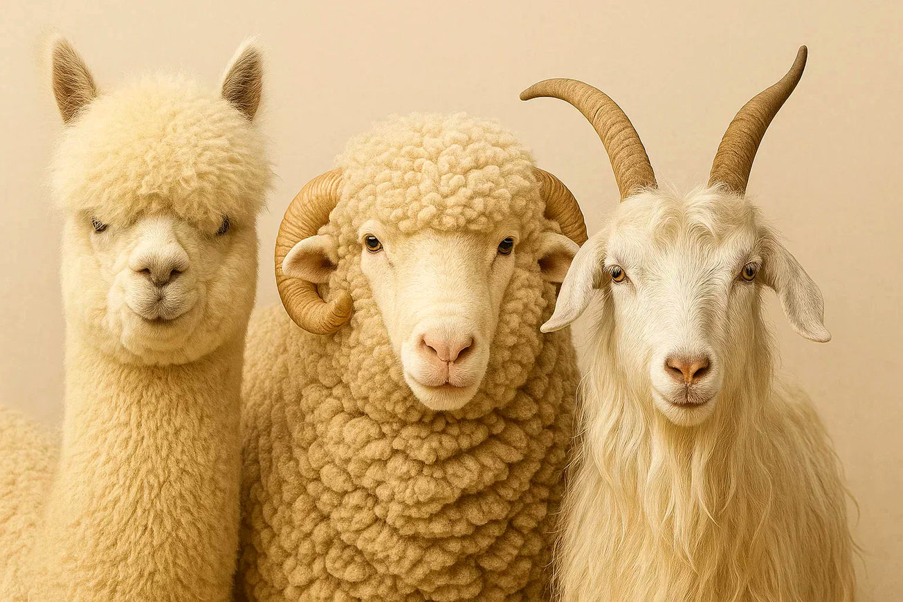 Delikatne włókna kaszmiru kontra sprężysta wełna owcza – zestawienie struktury i właściwości dwóch szlachetnych materiałów