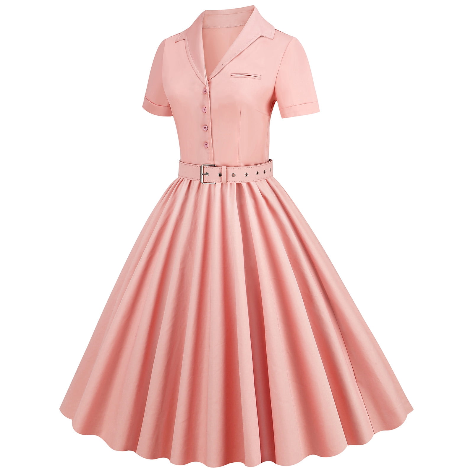 sukienka pin-up z talią osy w stylu retro