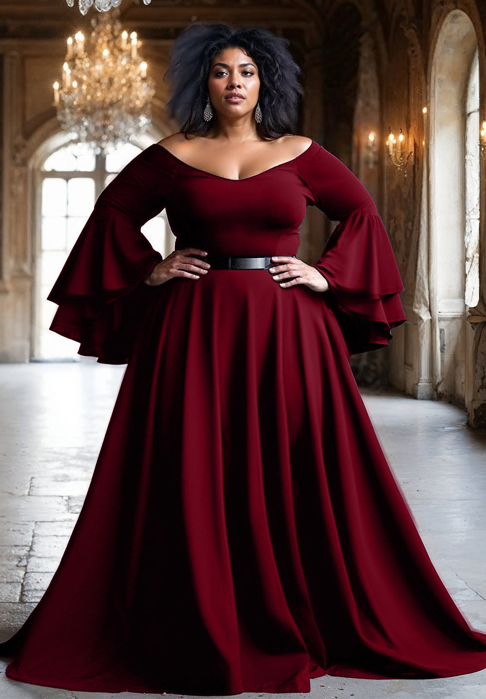 eleganckie suknie podkreślające kobiece kształty plus size